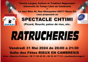 Ratrucheries @ Salle des fêtes | Rieux-en-Cambrésis | Hauts-de-France | France