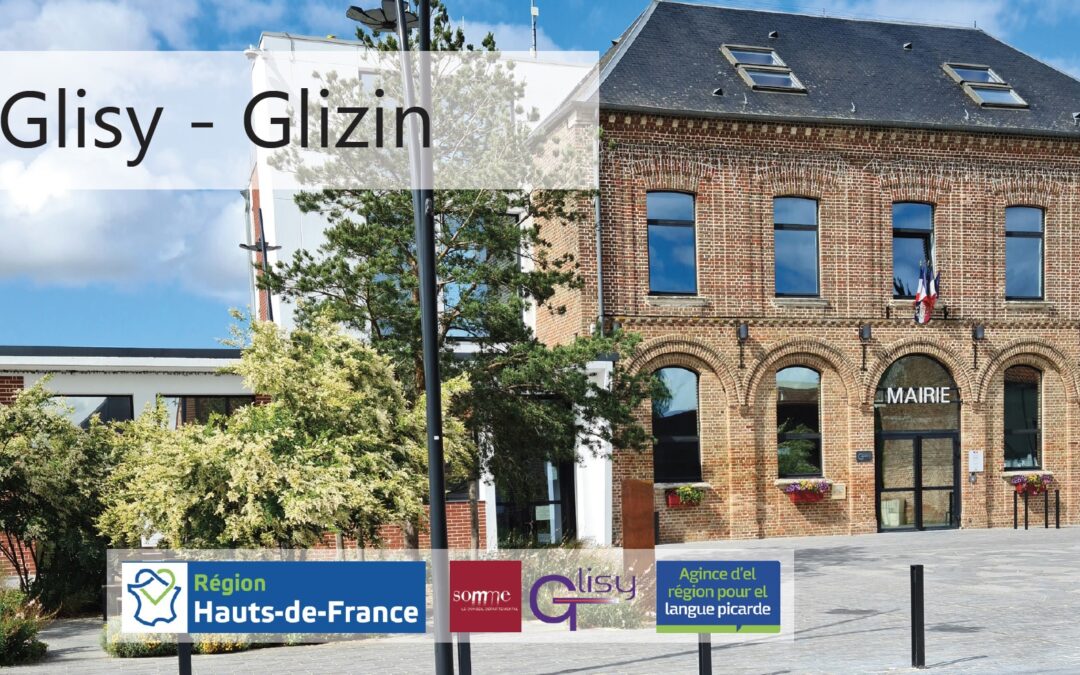 Signature de la charte « Ma commune aime le picard » à Glisy