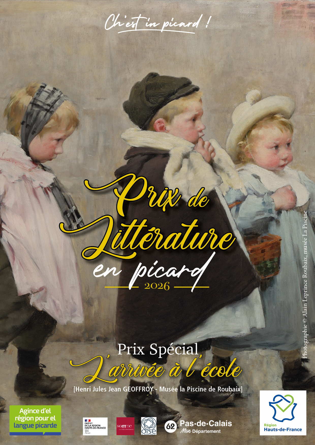 Flyer Prix de littérature 2026